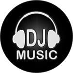 dj music android application logo